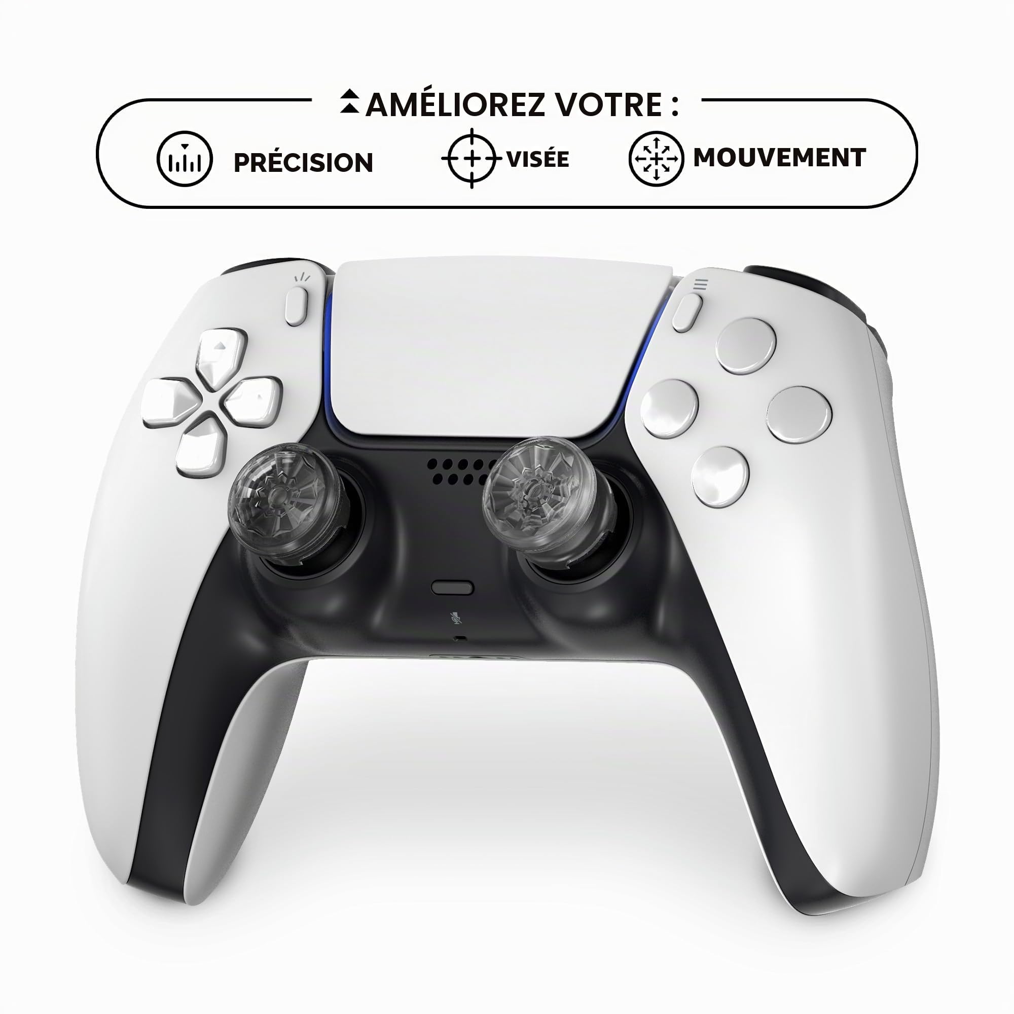 kontrolfreek-fps-freek-galaxy-crystal-grips-manette-ps5-ps4-transparent image 5