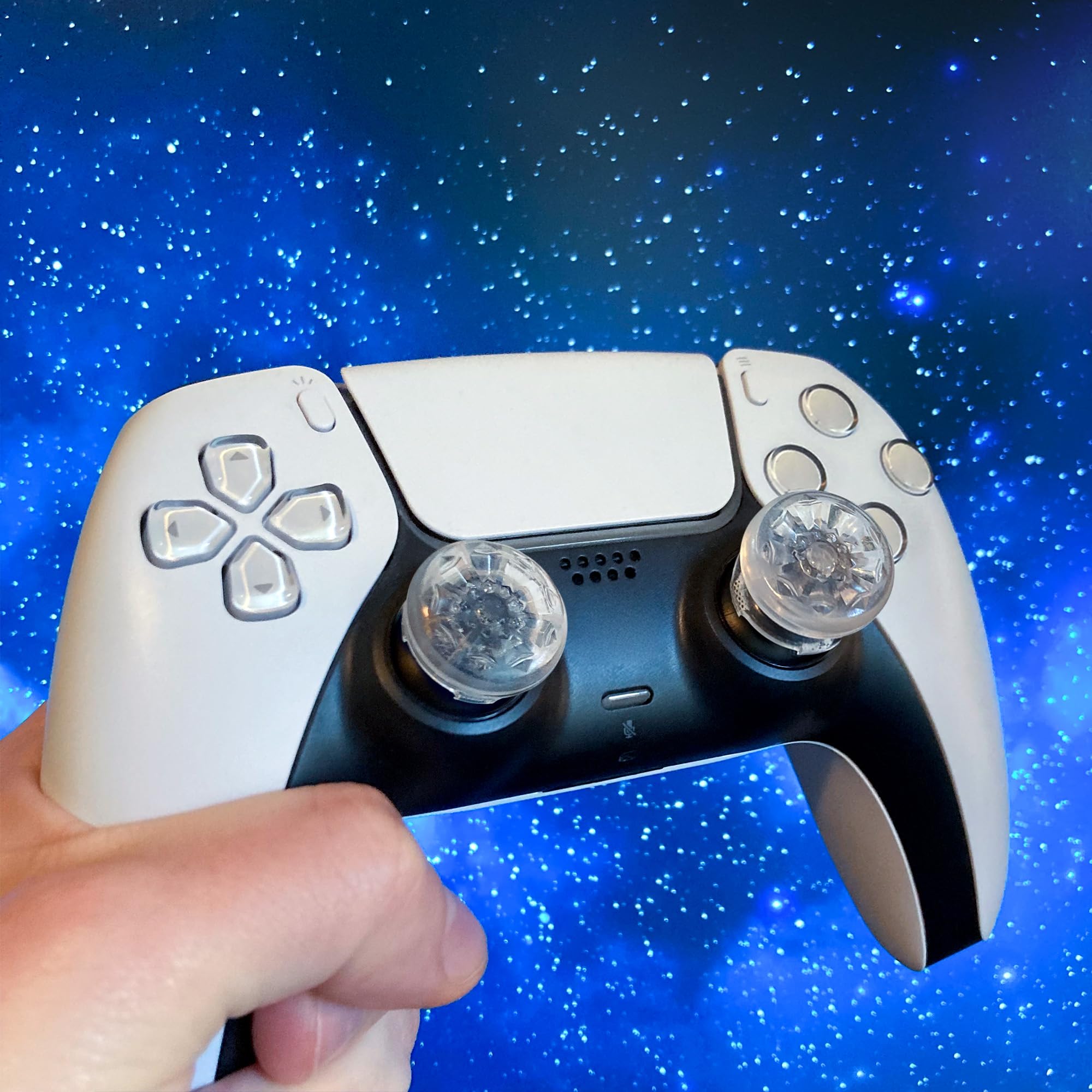 kontrolfreek-fps-freek-galaxy-crystal-grips-manette-ps5-ps4-transparent image 6