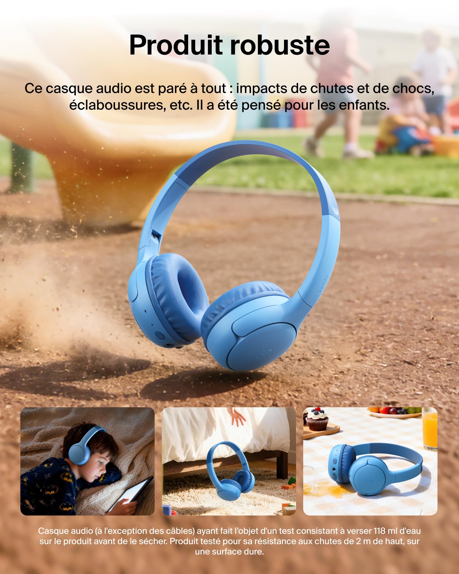 belkin-soundform-mini-2-casque-enfant-bluetooth-bleu-55h image 6