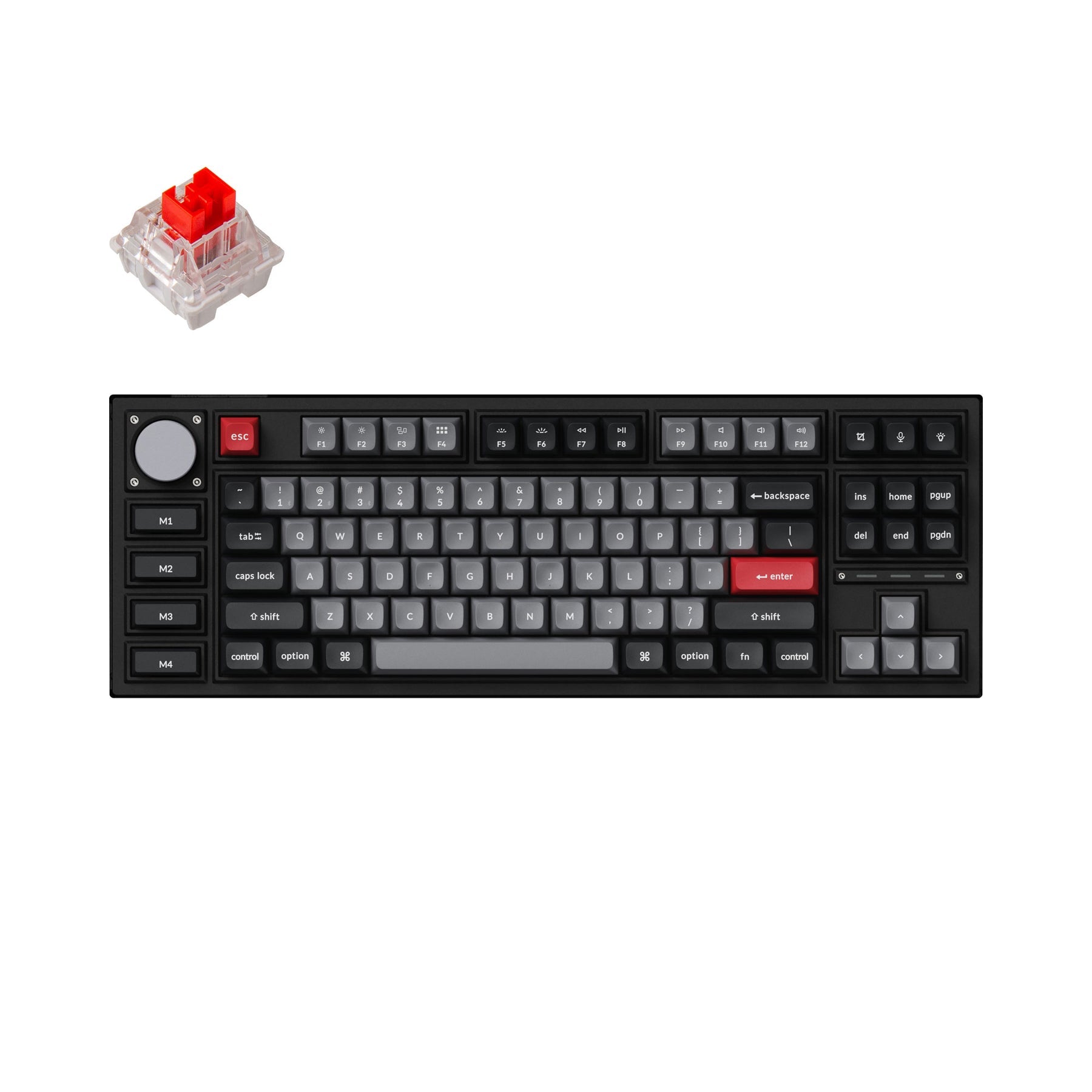 keychron-q3-pro-clavier-m-canique-custom-sans-fil-qmk-via-ansi image 1
