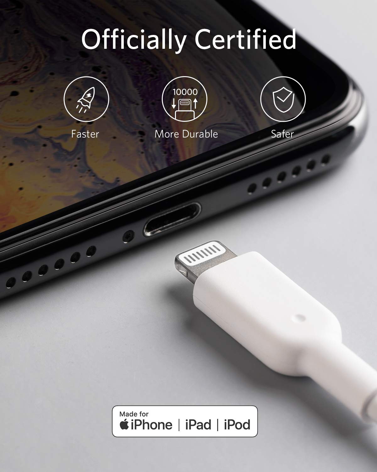 anker-powerline-ii-c-ble-lightning-vers-usb-blanc-0-9-m image 3