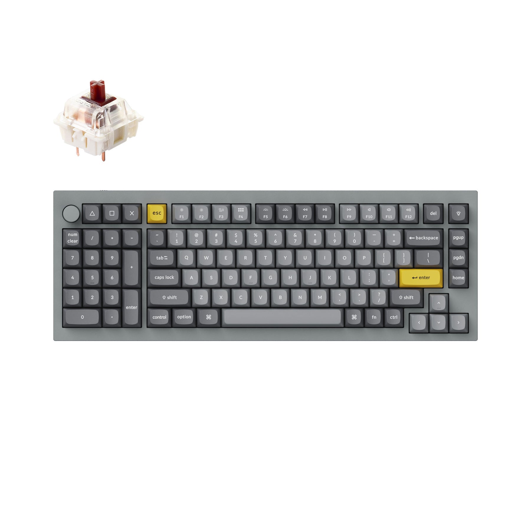 keychron-q12-clavier-m-canique-filaire-custom-us-ansi-qmk image 4