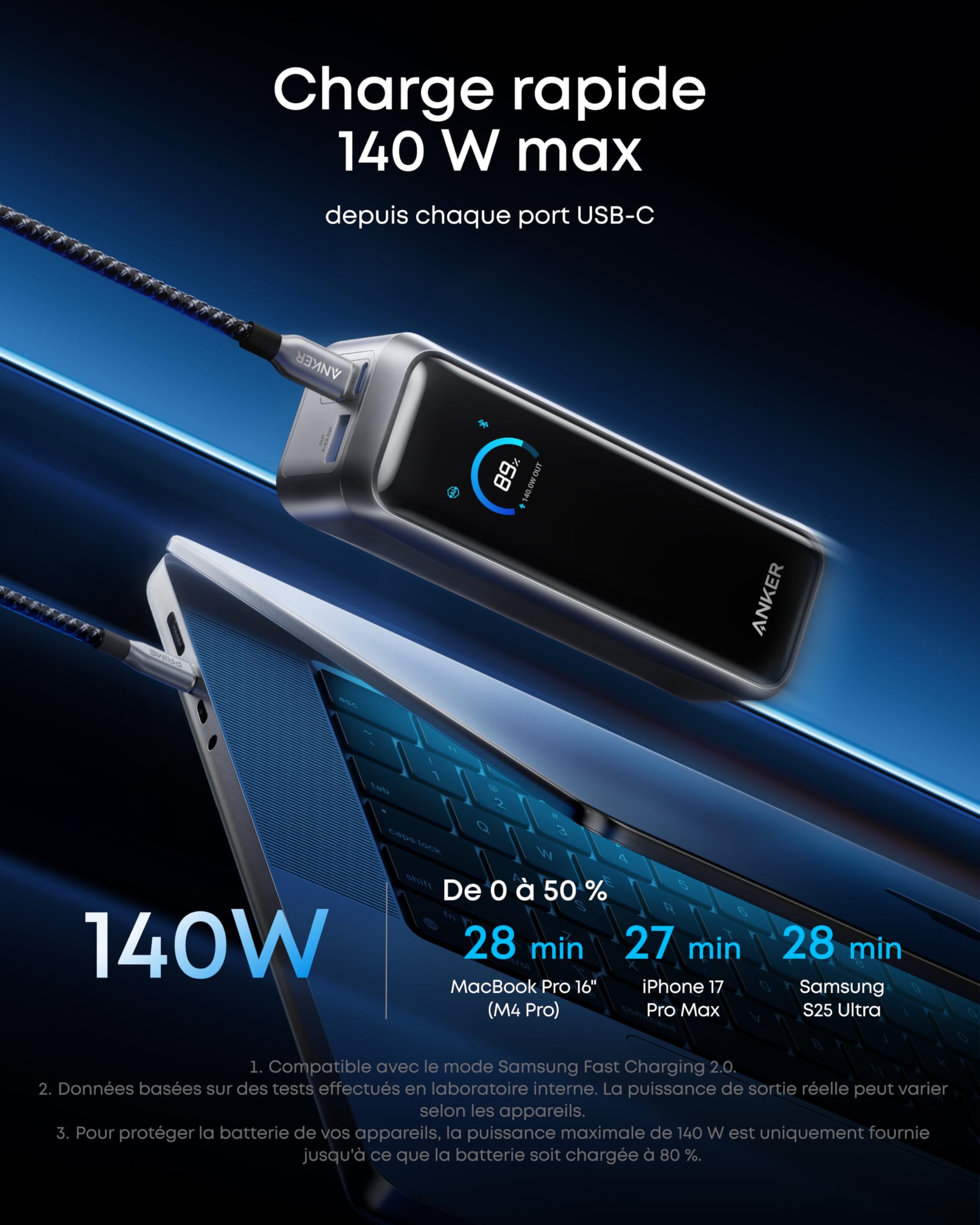 anker-prime-batterie-externe-20100-mah-220w-3-ports image 3
