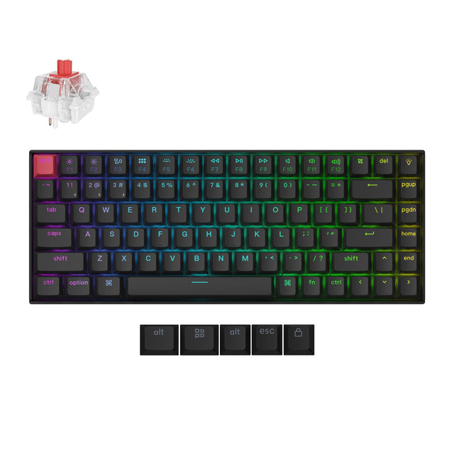 keychron-k2-version-3-qmk-clavier-m-canique-sans-fil-75-ansi-us image 1