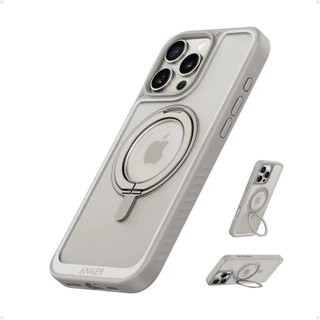 anker-flexstand-coque-magn-tique-iphone-15-pro-max-avec-anneau-support image 1