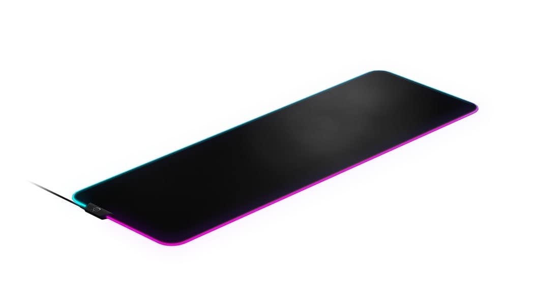 steelseries-qck-prism-xl-tapis-de-souris-gaming-tissu-rgb-900-x-300-x-2-mm-noir image 1