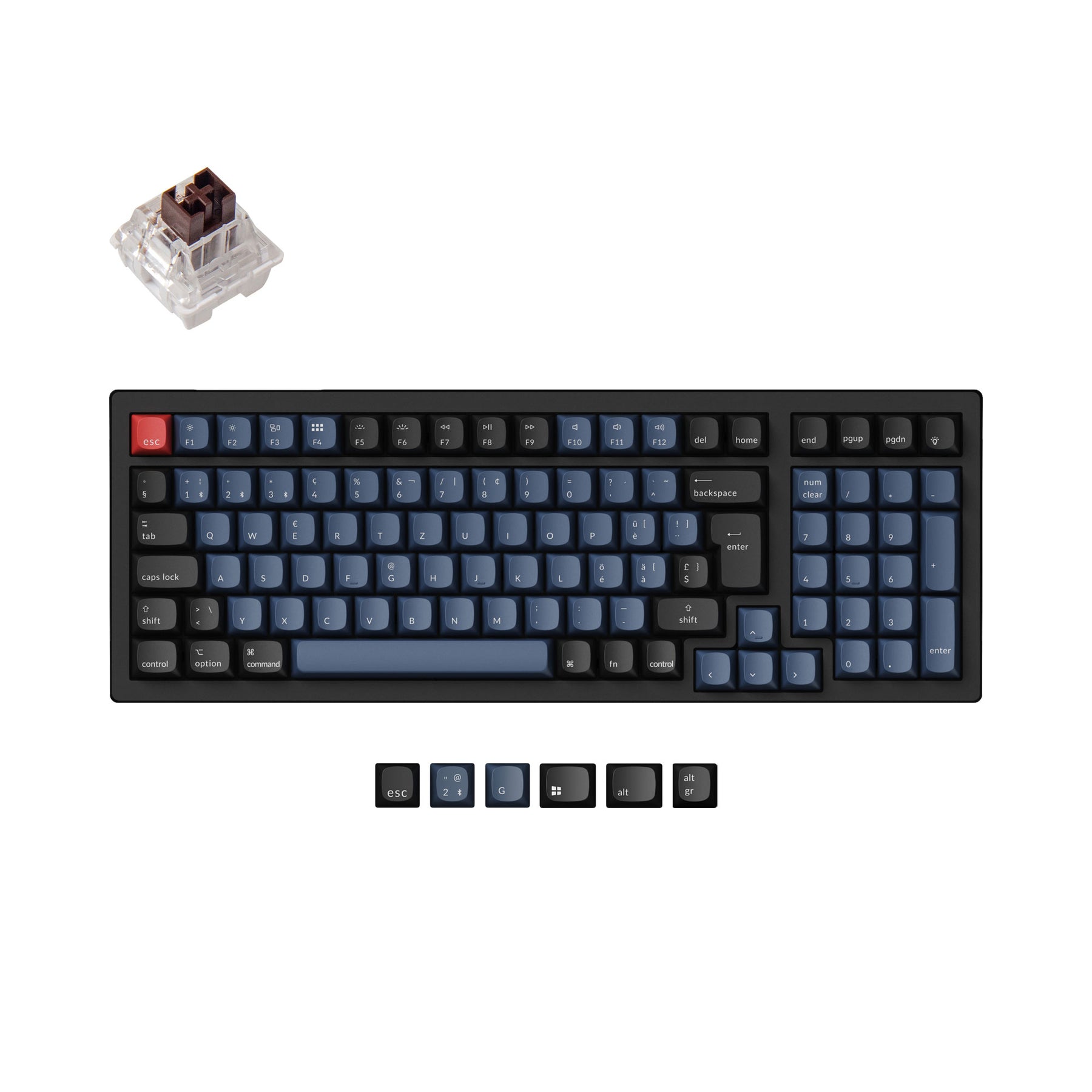 keychron-k4-pro-qmk-via-clavier-m-canique-sans-fil-iso image 8
