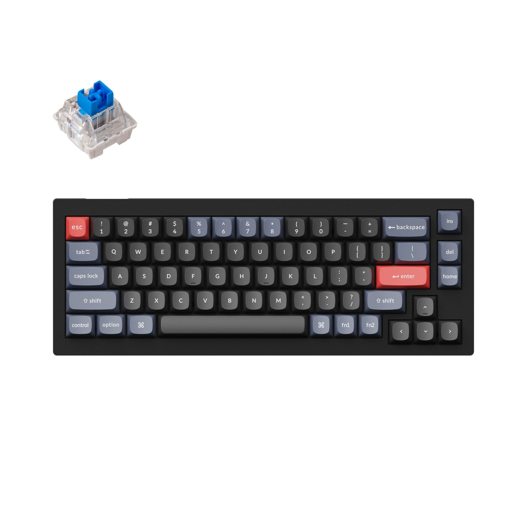 keychron-v2-qmk-clavier-m-canique-filaire-custom-us-ansi image 5