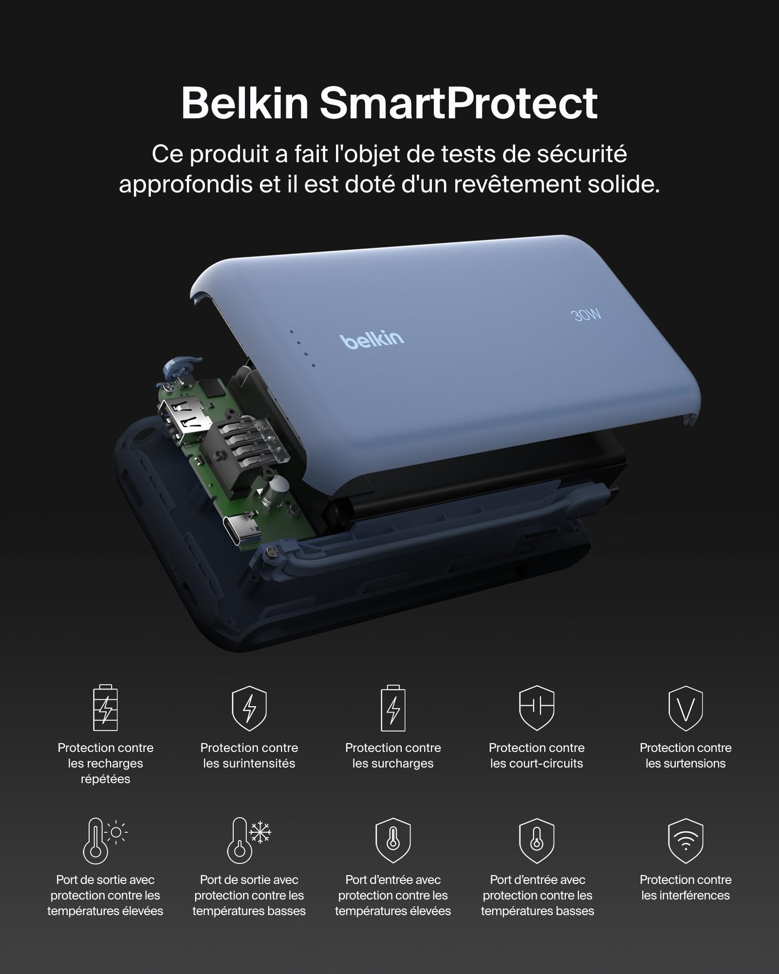 belkin-boostcharge-batterie-externe-20000-mah-30w-avec-c-ble-usb-c-int-gr-bleu image 7