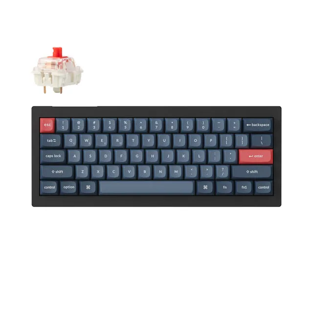 keychron-v4-max-clavier-m-canique-sans-fil-custom-60-us-ansi-qmk-via image 1