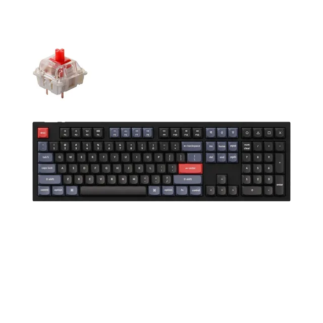 keychron-q6-qmk-clavier-m-canique-custom-filaire-100-us-ansi image 1