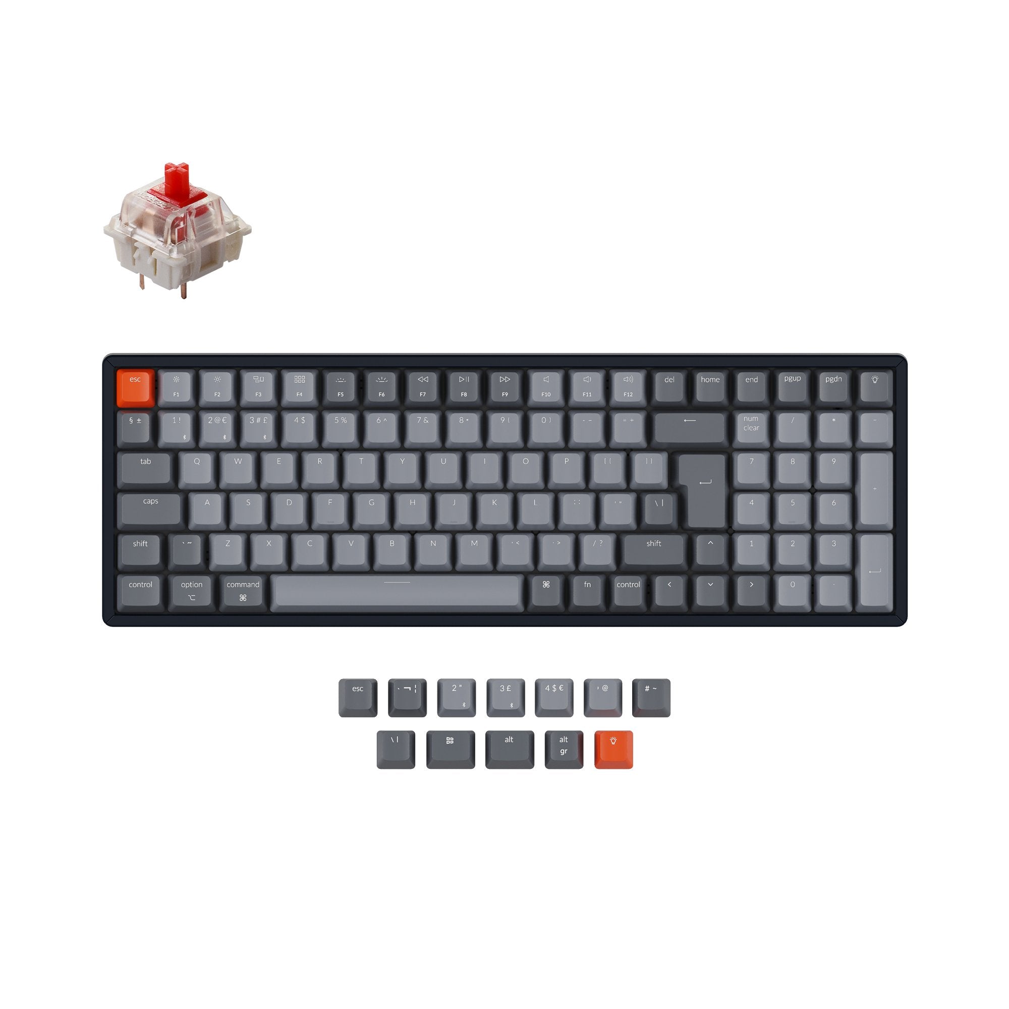 keychron-k4-version-2-clavier-m-canique-sans-fil-96-uk-iso image 7