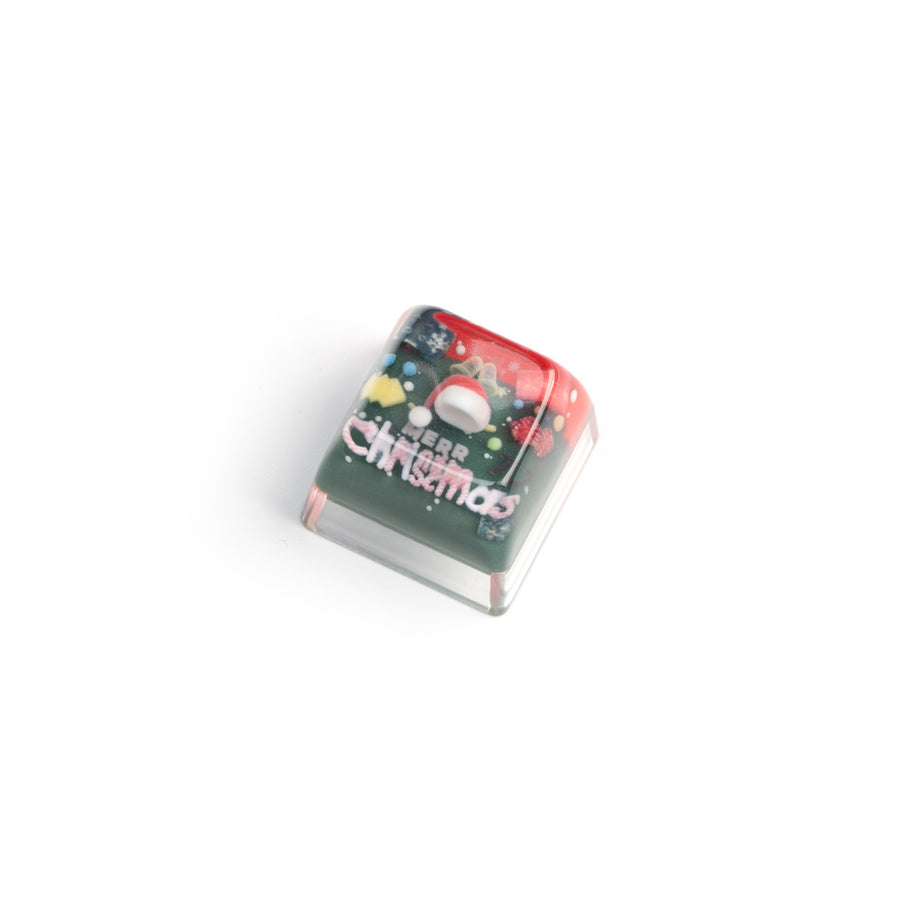 keychron-christmas-resin-artisan-keycap-touche-artisanale-r-sine-no-l image 3