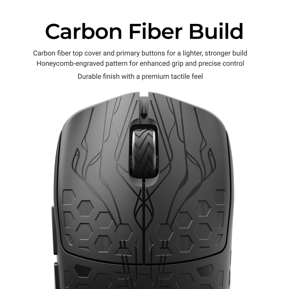 keychron-g5-souris-gamer-sans-fil-ultra-l-g-re-43g-8k-pixart-3950 image 2