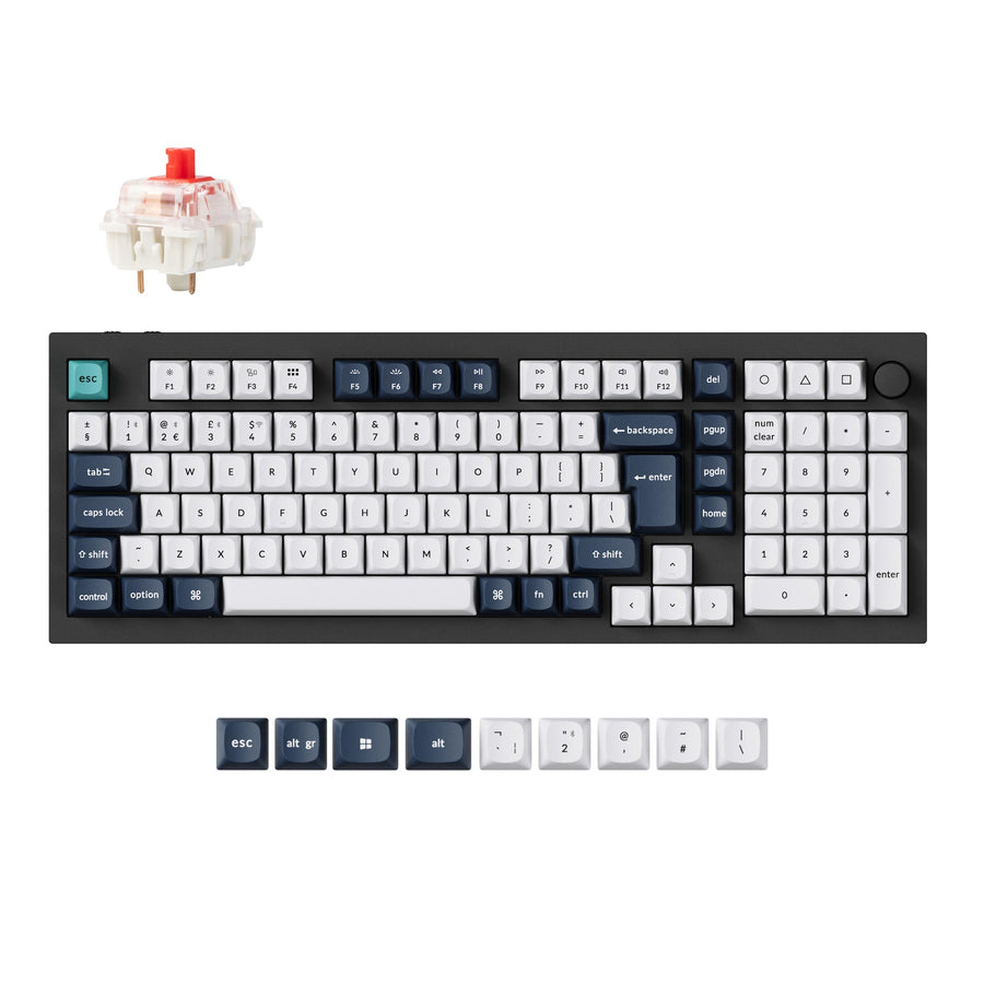 keychron-q5-max-clavier-m-canique-custom-sans-fil-qmk-via-iso image 4