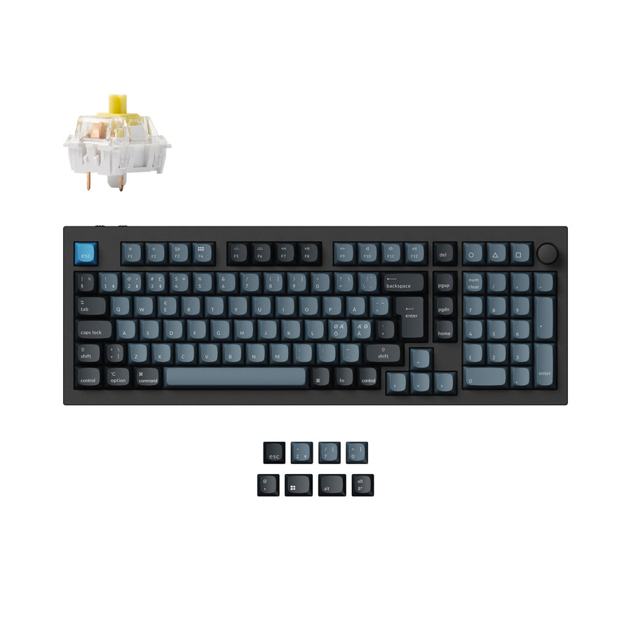 keychron-q5-pro-clavier-m-canique-custom-sans-fil-qmk-via-collection-iso image 6