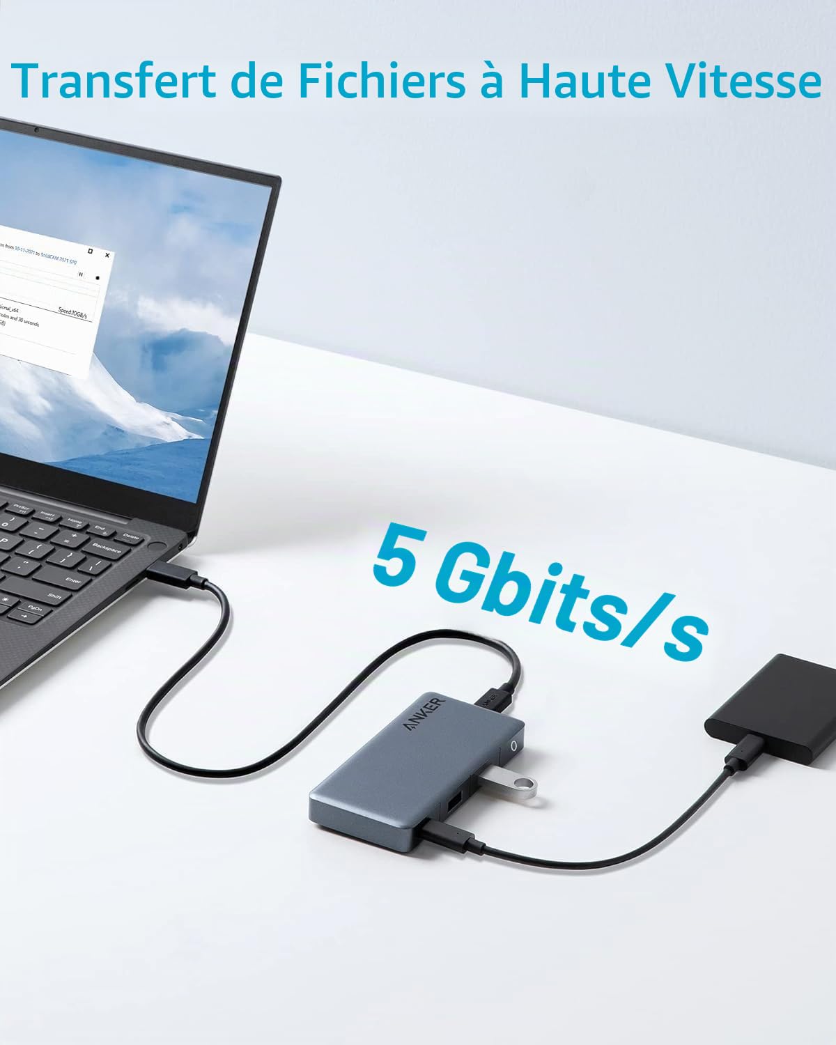 anker-343-hub-usb-c-7-en-1-double-hdmi-4k-avec-alimentation-100w image 4