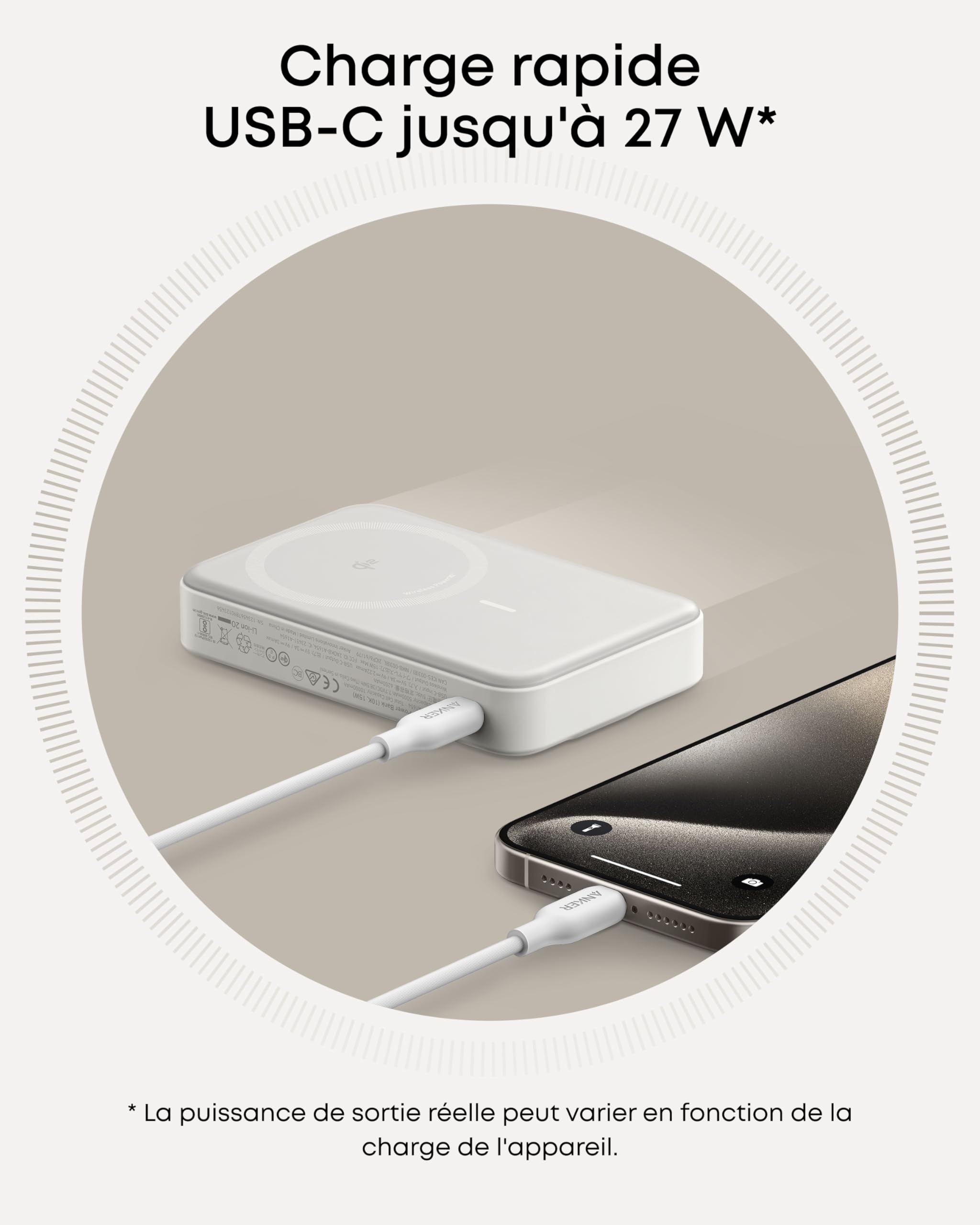 anker-maggo-batterie-externe-magn-tique-10000-mah-qi2-15w-avec-cran-et-support image 5