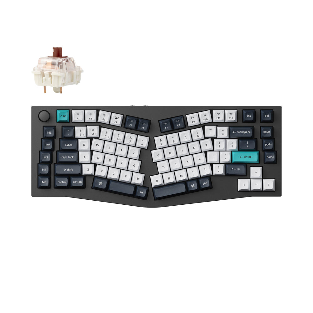 keychron-q10-max-clavier-m-canique-custom-sans-fil-alice-qmk-via-us-ansi image 2