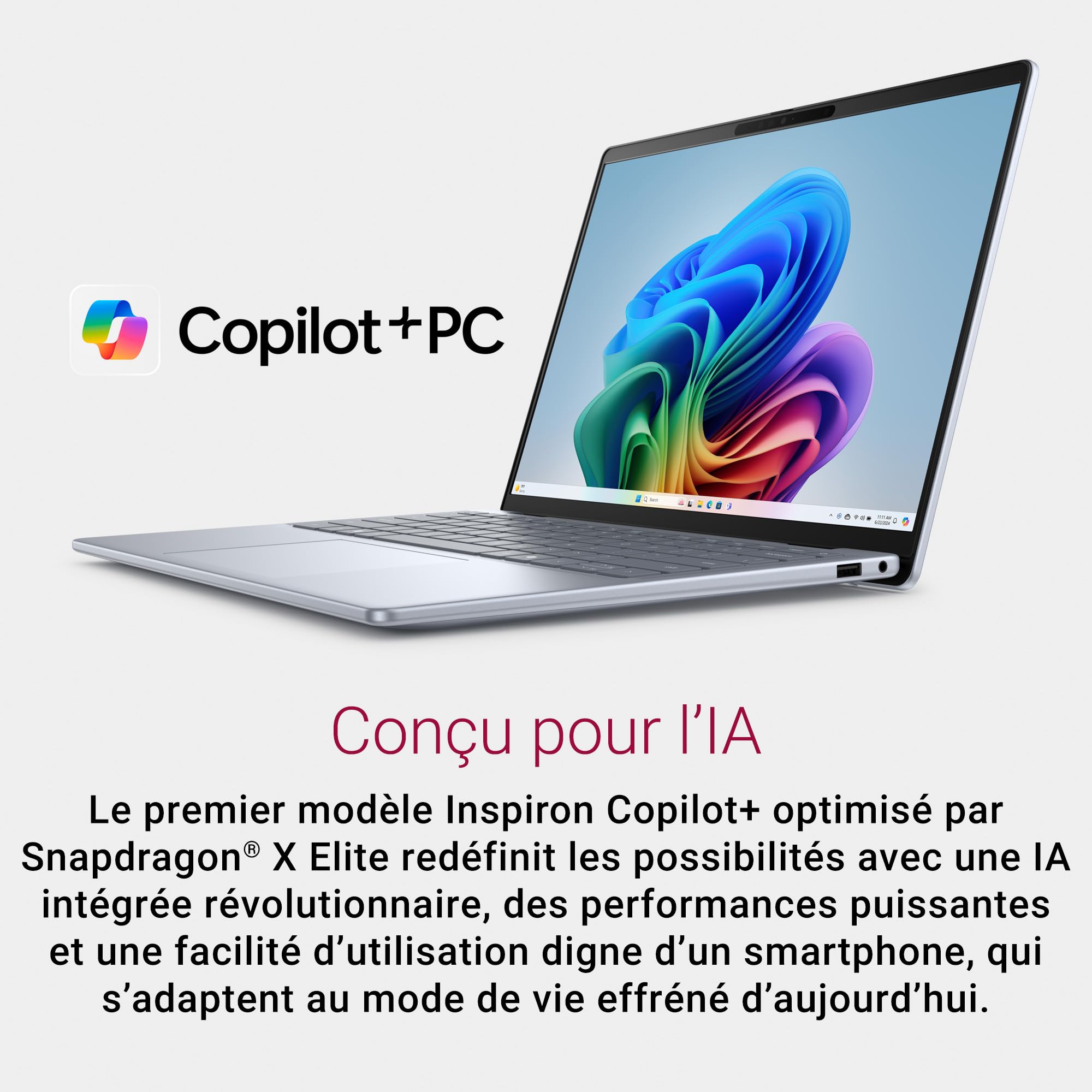 dell-inspiron-14-plus-7441-copilot-pc-14-qhd-tactile-snapdragon-x-plus-16go-1to- image 2