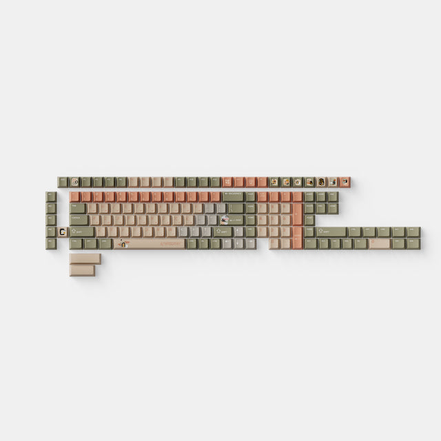 keychron-renaissance-set-de-keycaps-pbt-cherry-dye-sub-140-touches-ansi image 1