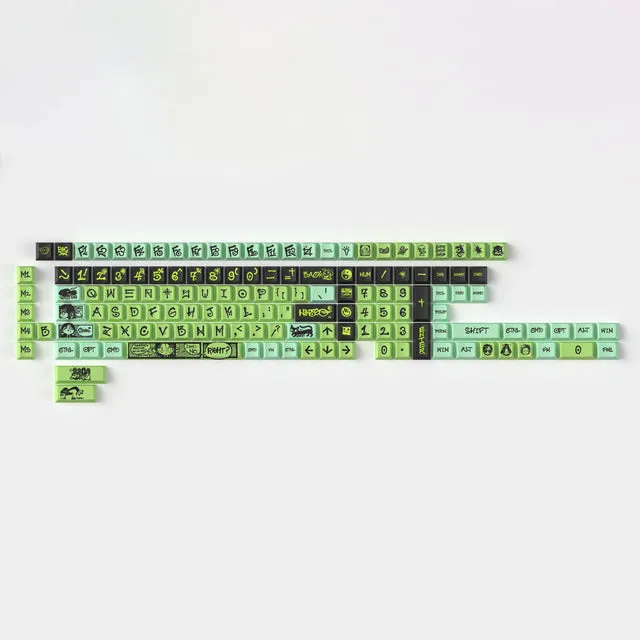 keychron-x-ninego-set-de-keycaps-pbt-cherry-dye-sub-140-touches image 1