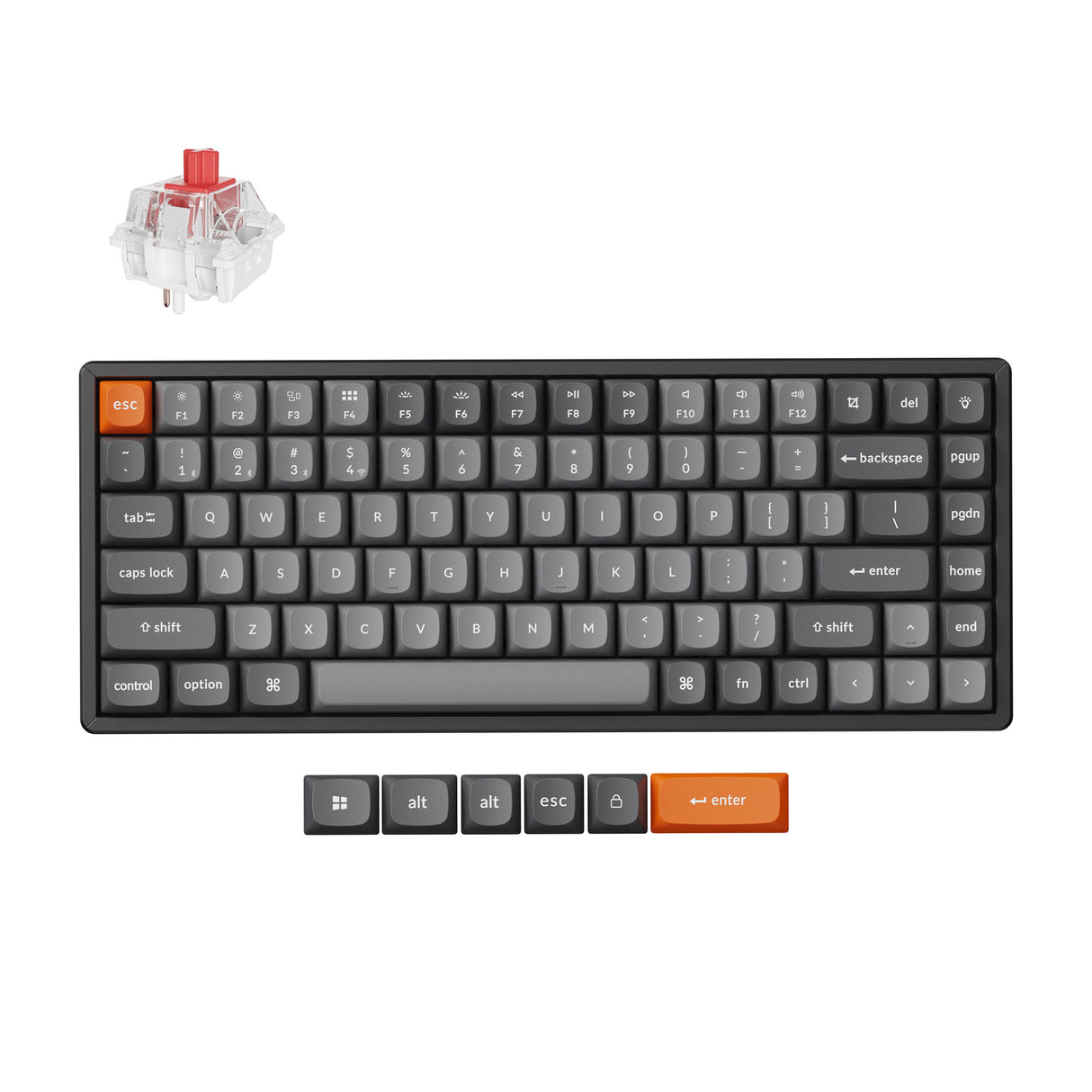 keychron-k2-max-qmk-clavier-m-canique-sans-fil-75-us-ansi image 4