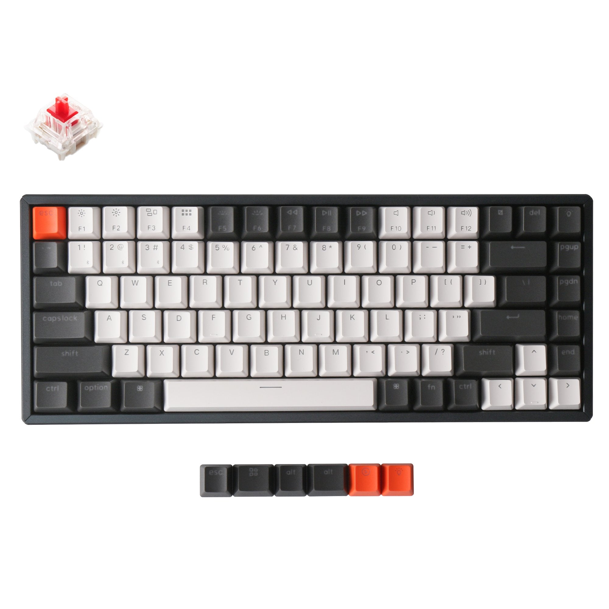 keychron-k2-version-2-clavier-m-canique-sans-fil-hot-swappable-ansi-us-75 image 1
