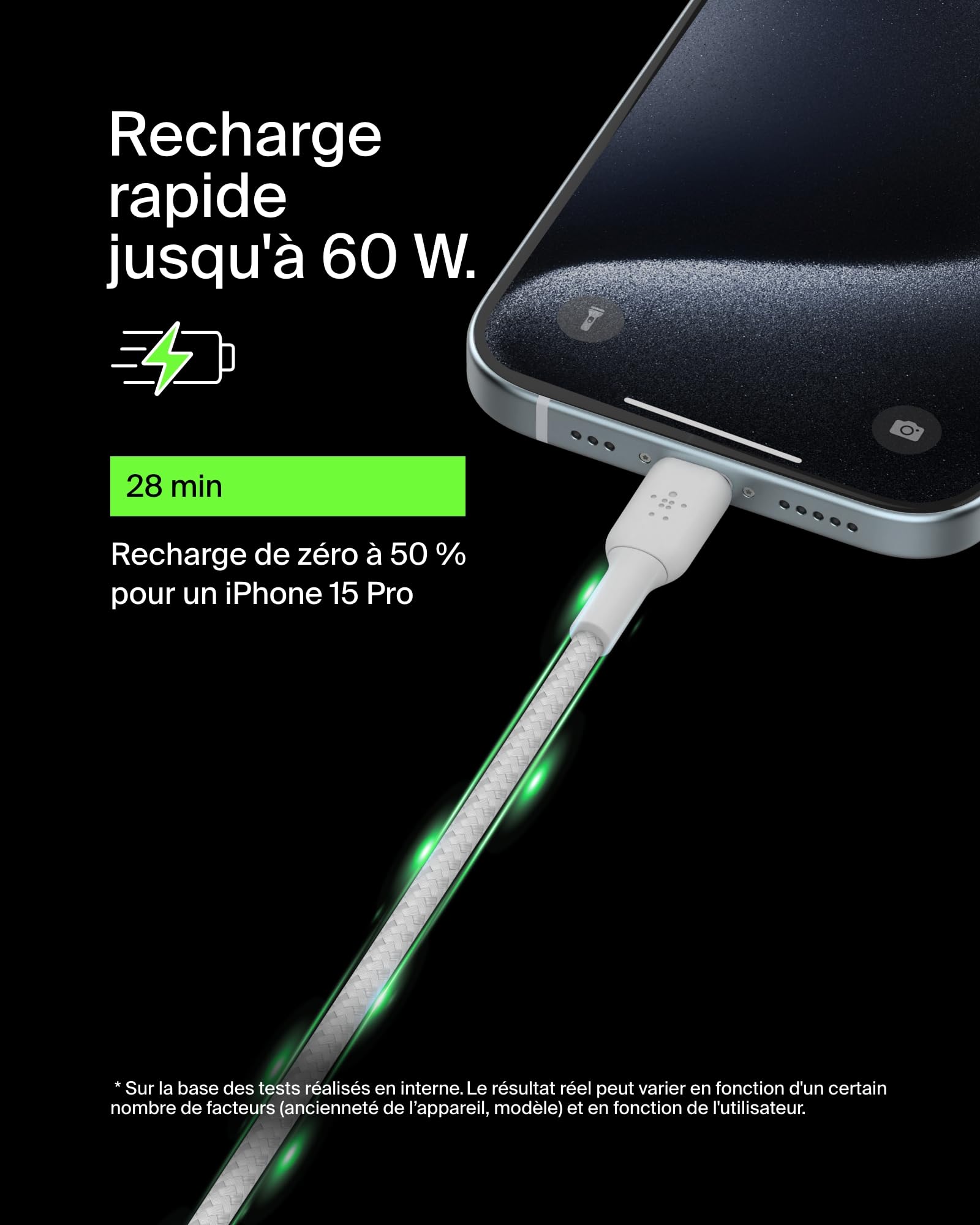 belkin-boostcharge-c-ble-tress-usb-c-vers-usb-c-2-m-blanc-60w image 2