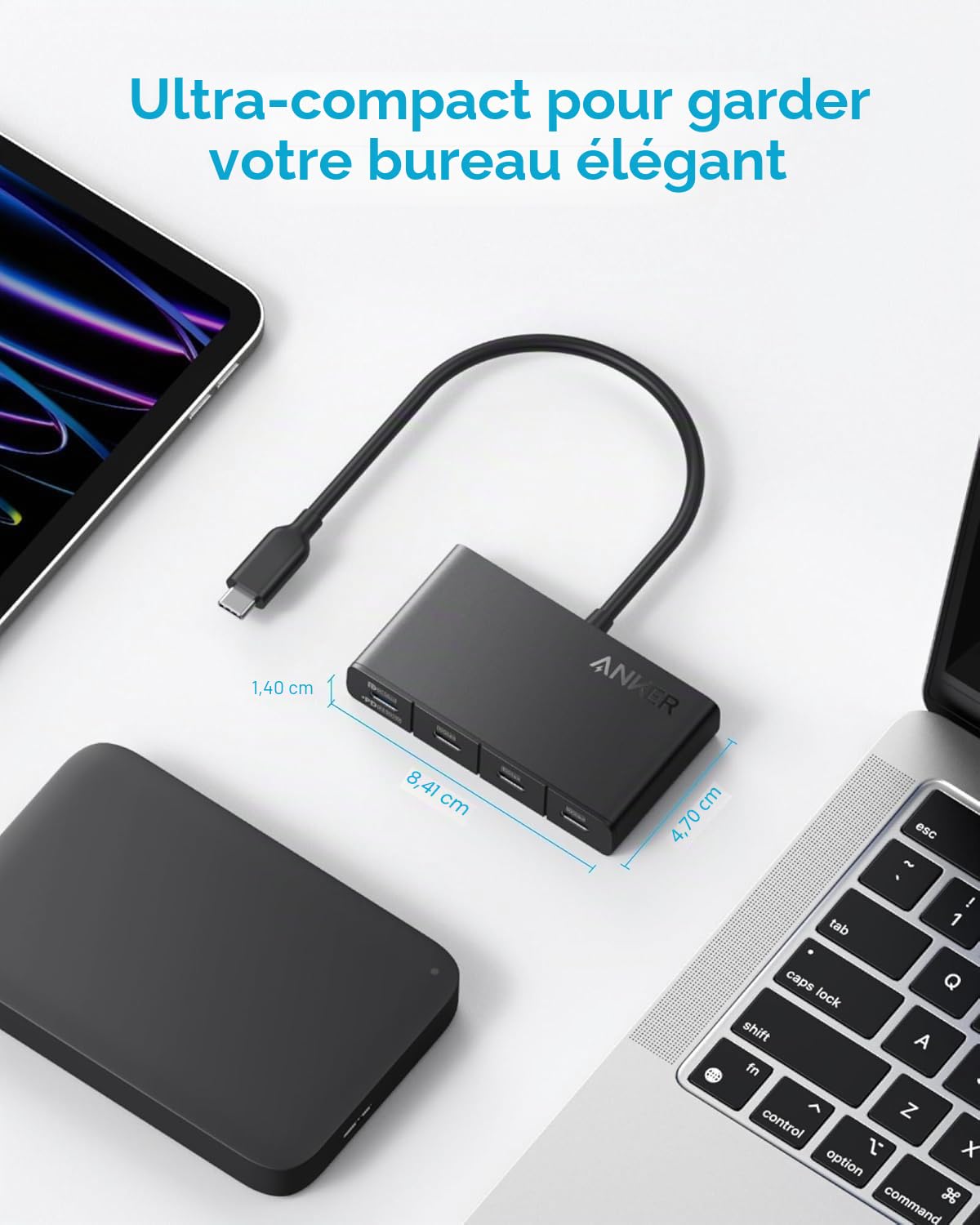 anker-hub-usb-c-4-en-1-10-gbps-4k-60hz-pd-100w image 6