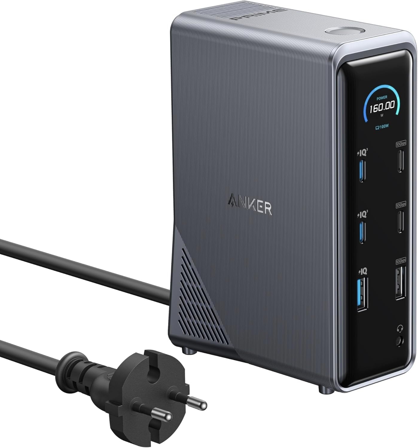 anker-prime-station-d-accueil-160w-14-ports-double-4k-10-gbit-s-pour-dell-macboo image 1