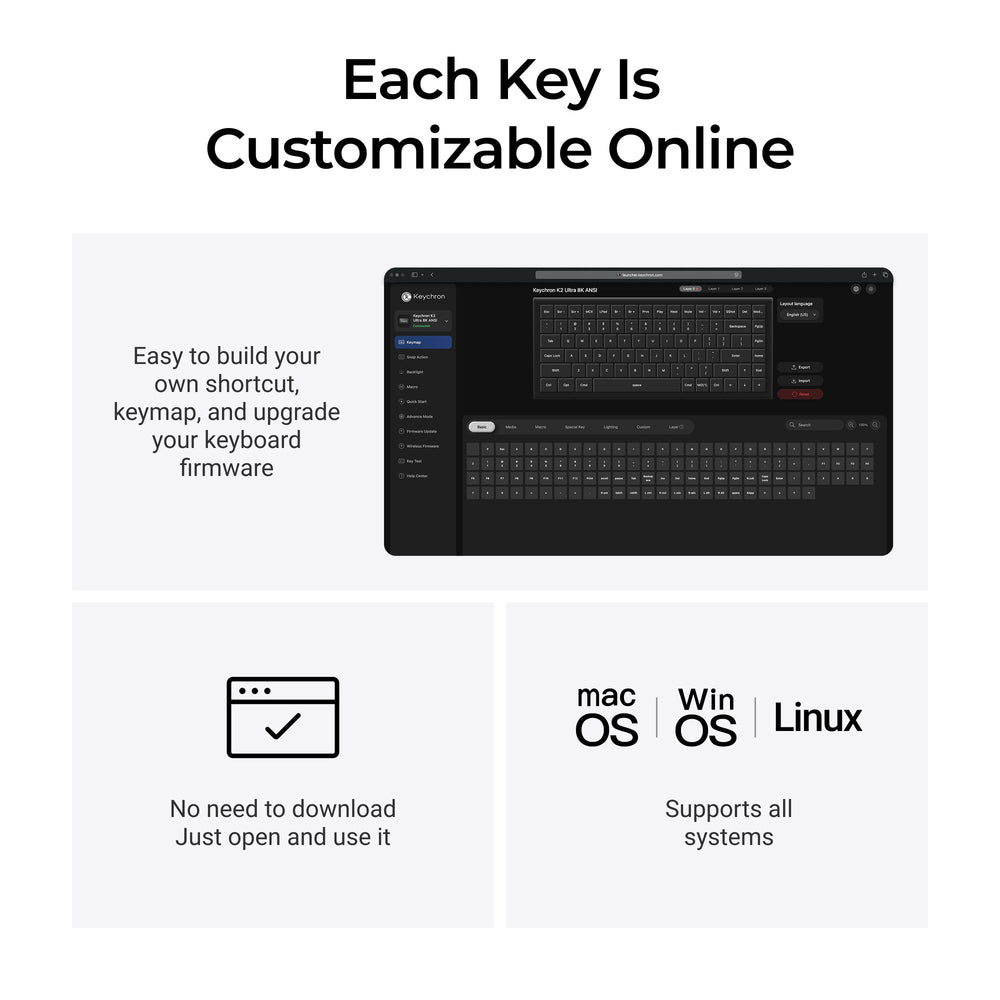 keychron-k2-ultra-8k-clavier-m-canique-custom-sans-fil-75-us-ansi image 7
