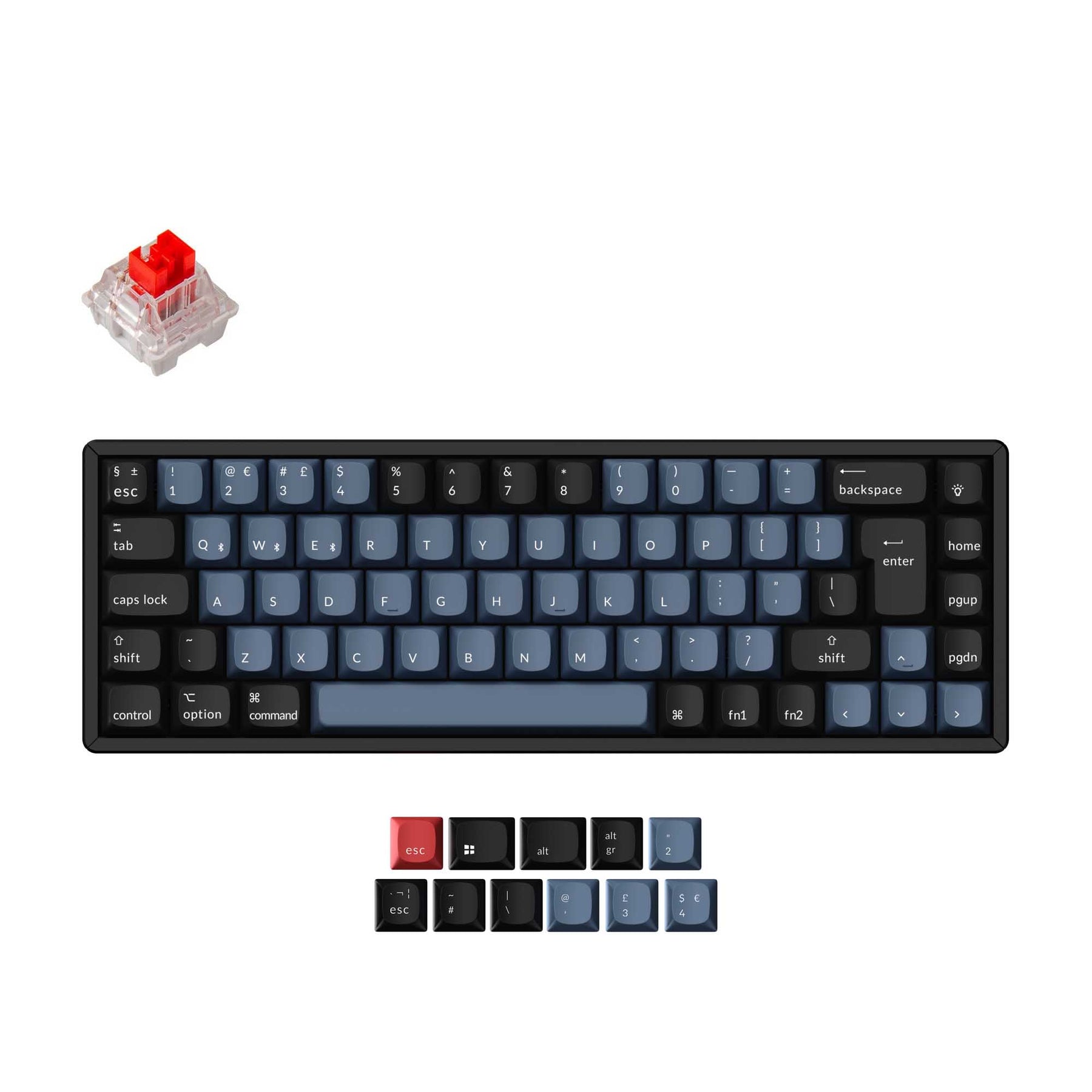 keychron-k6-pro-qmk-via-clavier-m-canique-sans-fil-65-iso-fran-ais image 3
