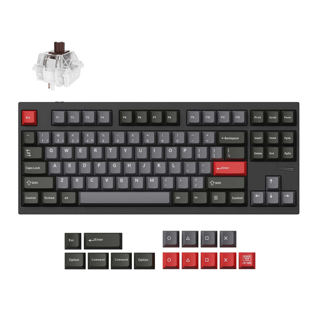 keychron-lemokey-l4-qmk-clavier-gaming-m-canique-custom-sans-fil-us-ansi image 2