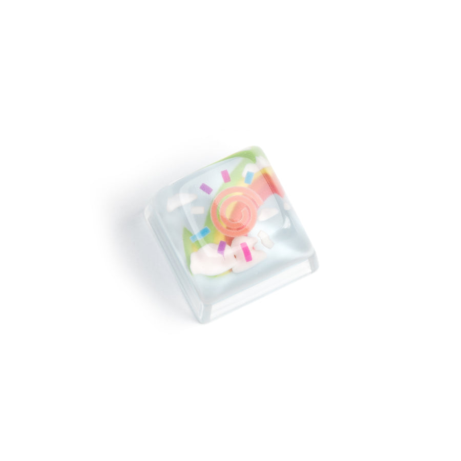 keychron-keycap-artisan-r-sine-rainbows-and-sunshine image 2