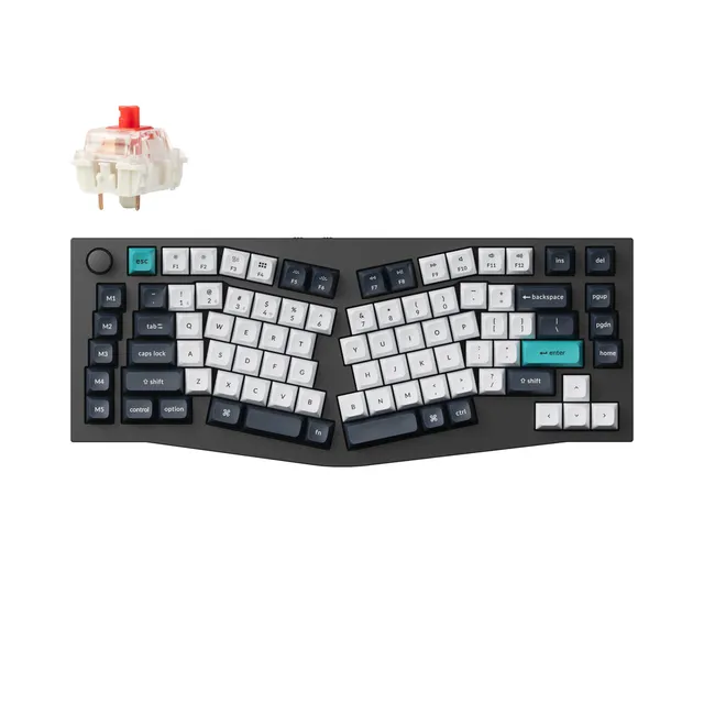 keychron-q10-max-clavier-m-canique-custom-sans-fil-alice-qmk-via-us-ansi image 1