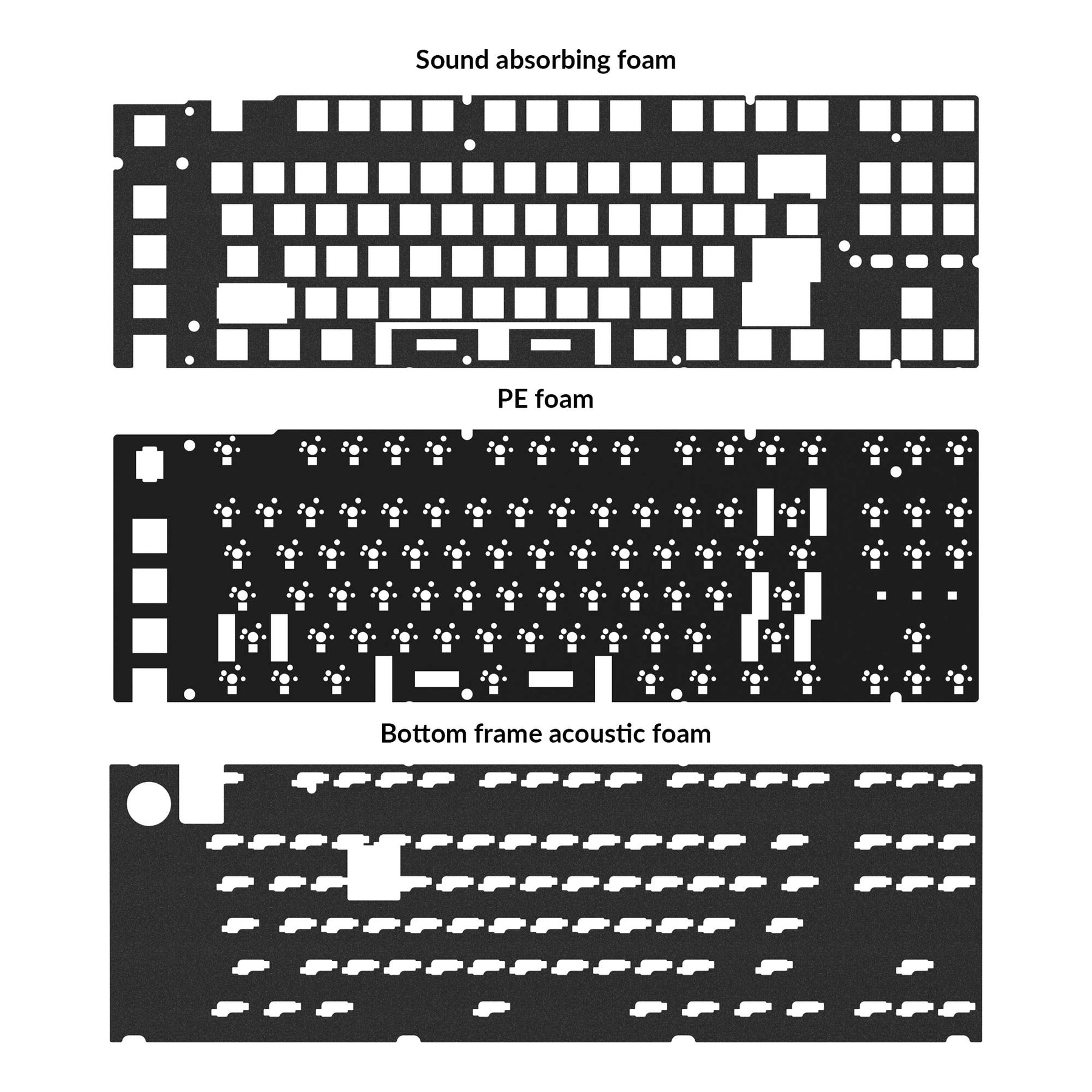 keychron-q3-pro-se-acoustic-upgrade-kit-kit-d-am-lioration-acoustique image 2