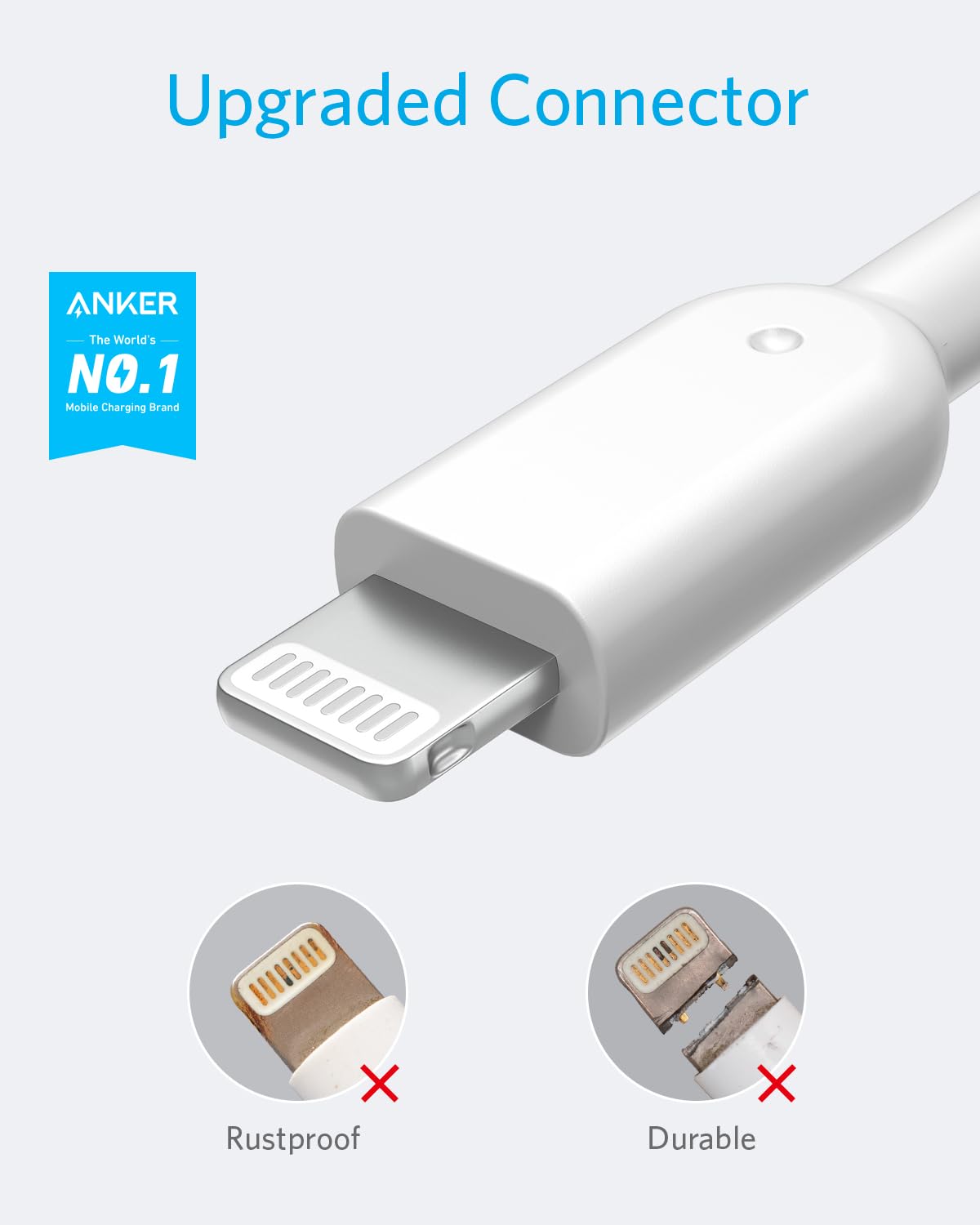 anker-powerline-ii-c-ble-lightning-vers-usb-blanc-0-9-m image 2
