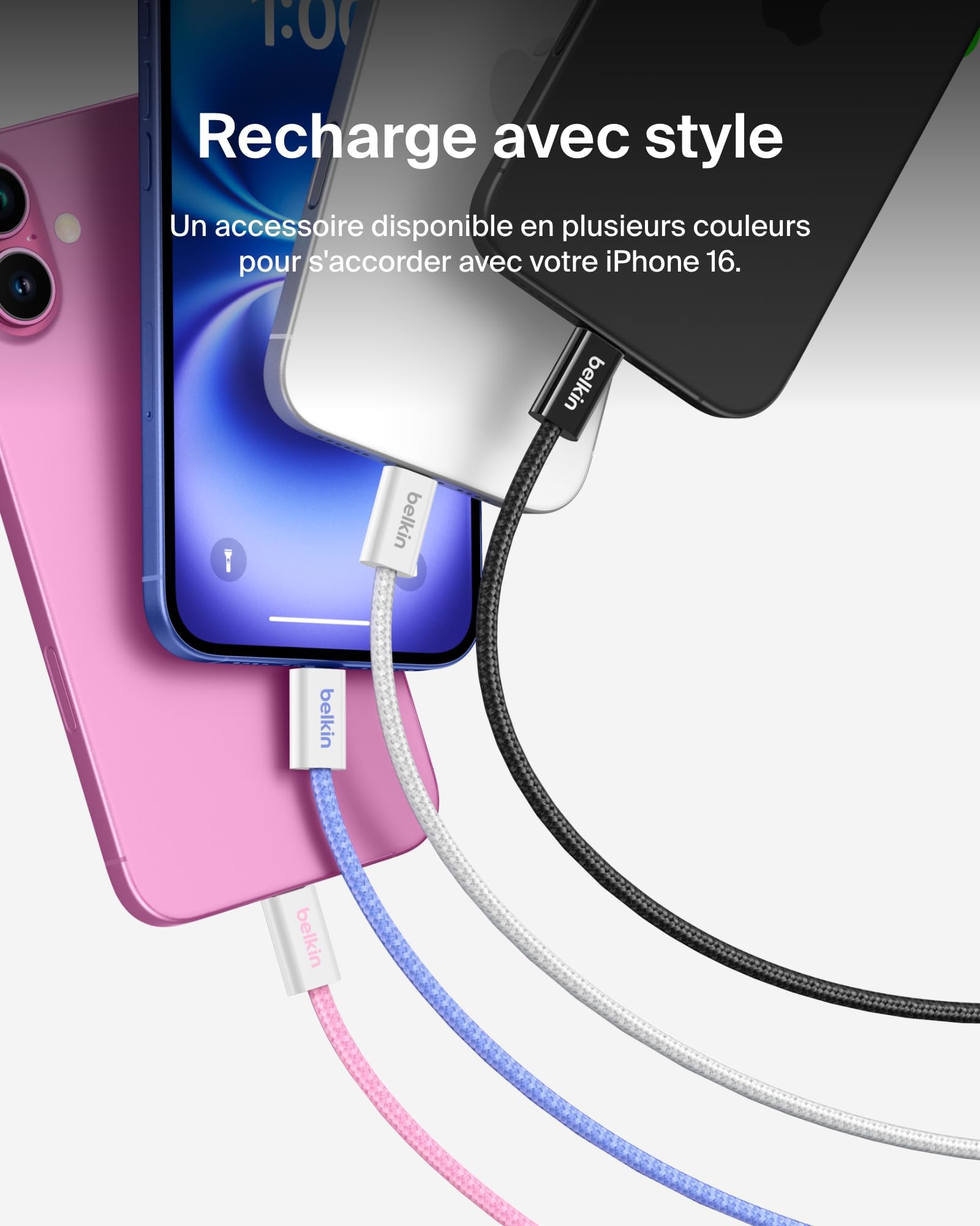 belkin-boostcharge-c-ble-usb-c-vers-usb-c-60w-1-5-m-pack-de-2-noir image 3