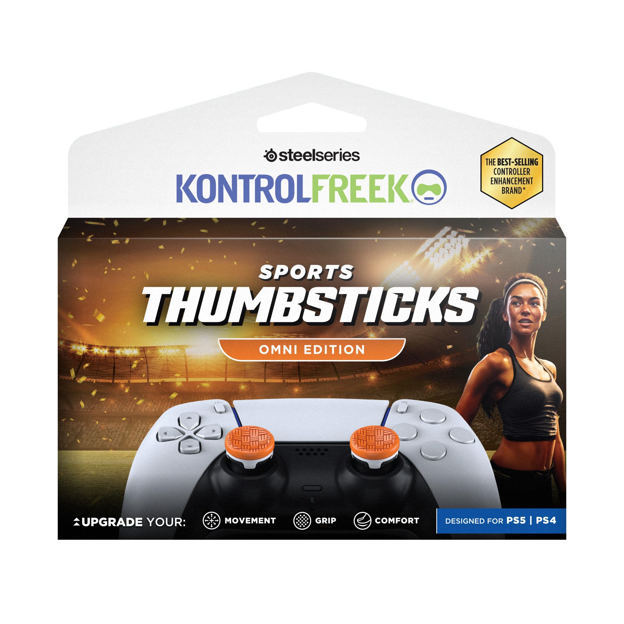 kontrolfreek-omni-grips-2x-low-rise-concaves-manette-ps5-ps4-orange image 6