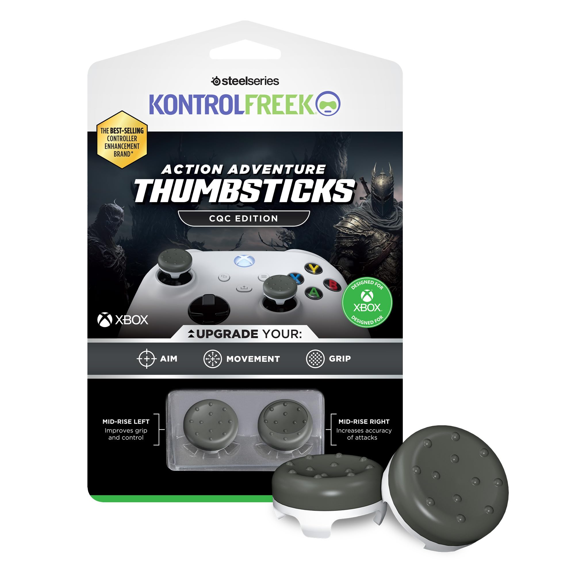 kontrolfreek-cqc-classic-grips-manette-ps5-ps4-gris-blanc image 7