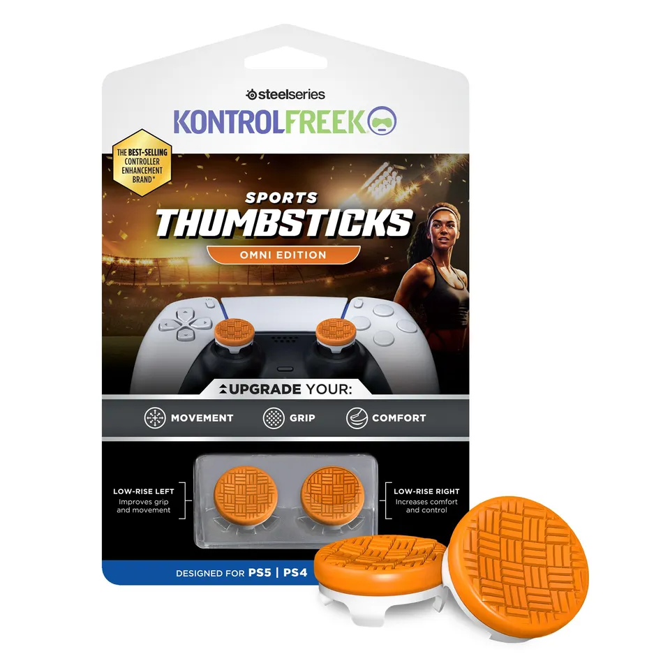 kontrolfreek-omni-grips-2x-low-rise-concaves-manette-ps5-ps4-orange image 1