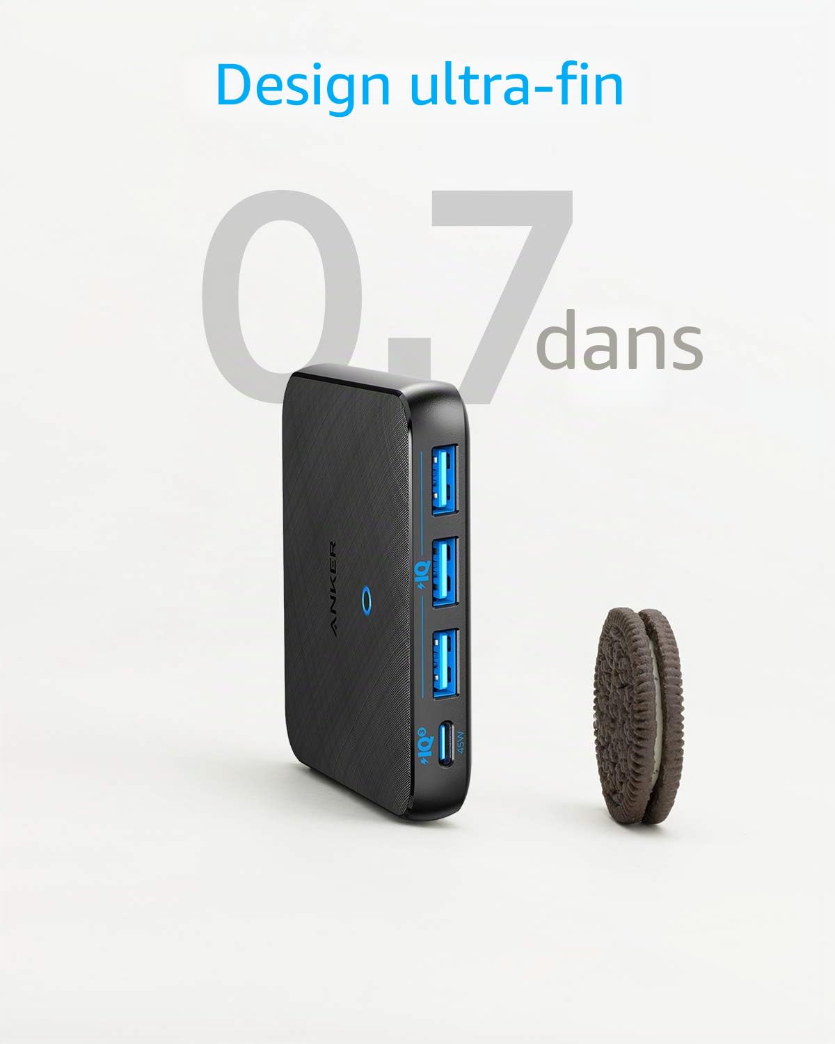 anker-powerport-atom-iii-slim-chargeur-secteur-usb-c-65w-4-ports-gan-port-usb-c- image 2