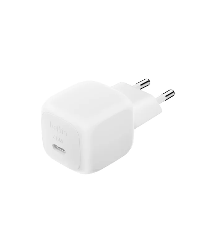 belkin-boostcharge-chargeur-secteur-compact-usb-c-pd-45w-blanc image 1