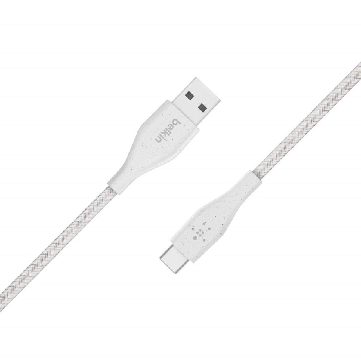 belkin-duratek-plus-c-ble-usb-c-vers-usb-a-1-2-m-blanc image 1