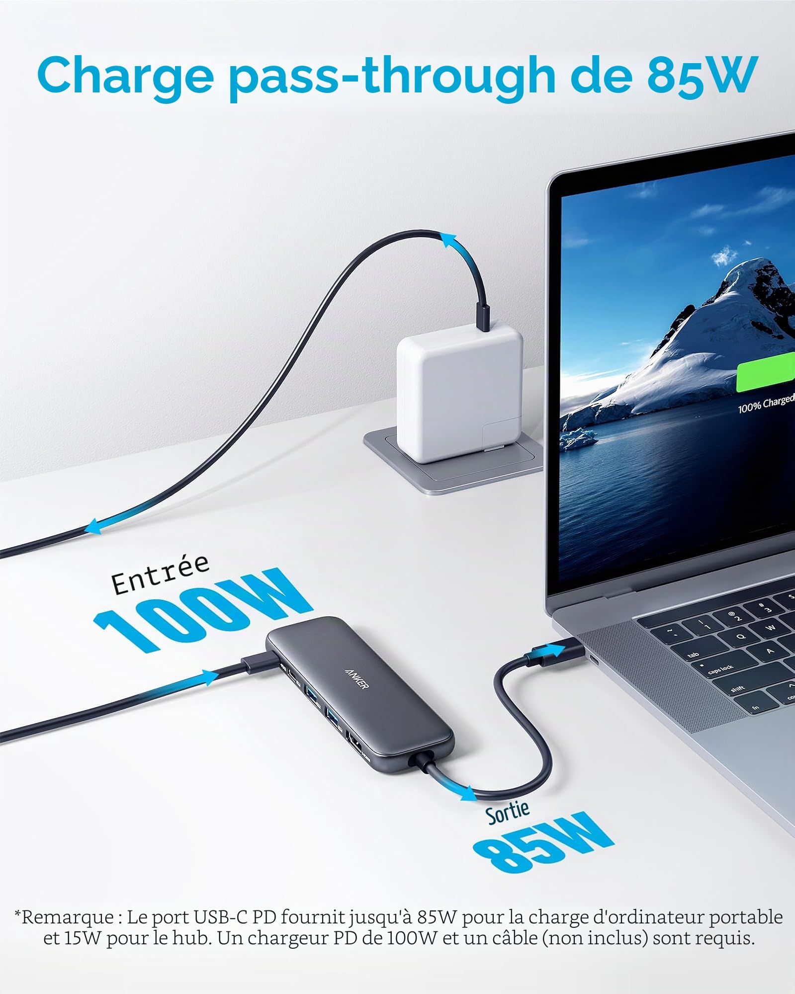 anker-332-hub-usb-c-5-en-1-hdmi-4k-100w image 3