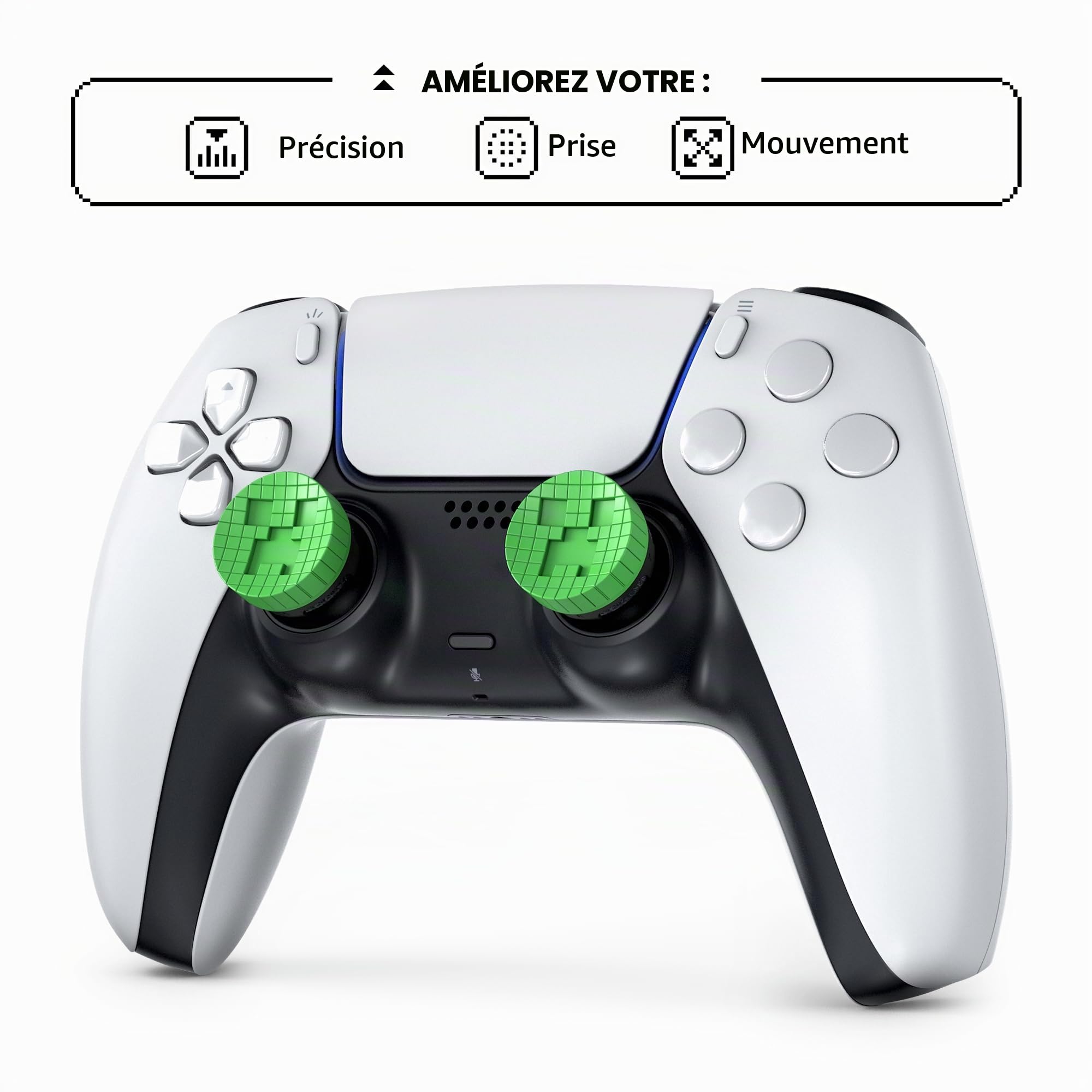 steelseries-kontrolfreek-minecraft-creeper-edition-grips-manette-ps5-ps4 image 4