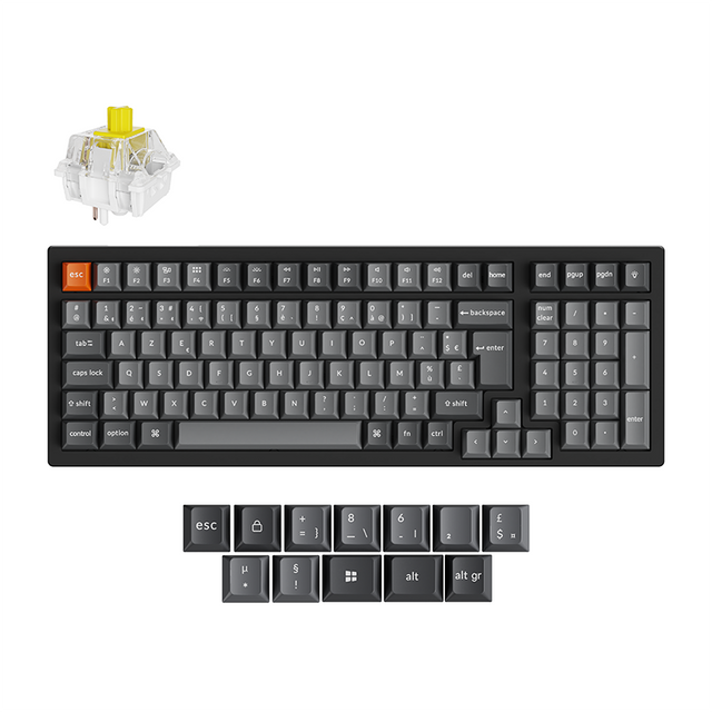 keychron-k4-max-qmk-clavier-m-canique-sans-fil-96-iso image 6