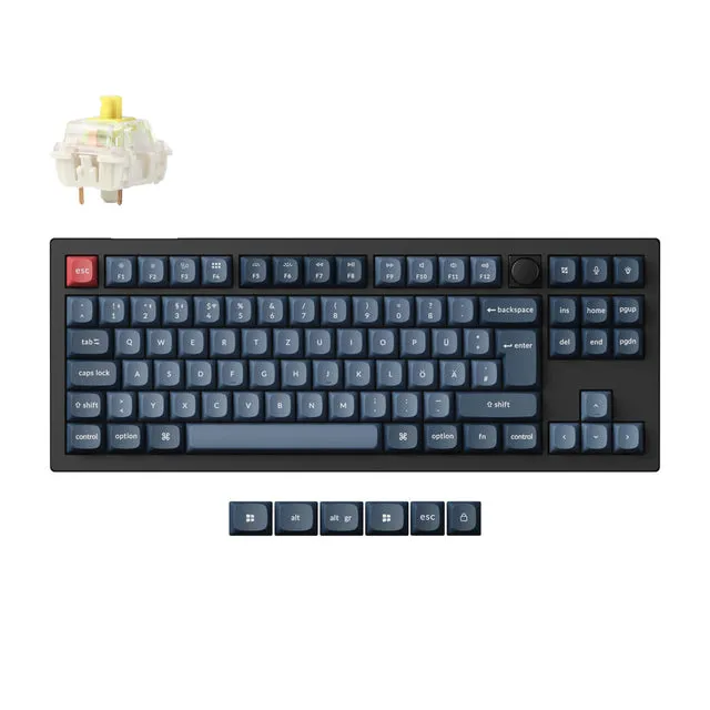 keychron-v3-max-clavier-m-canique-sans-fil-qmk-via-iso-collection image 1