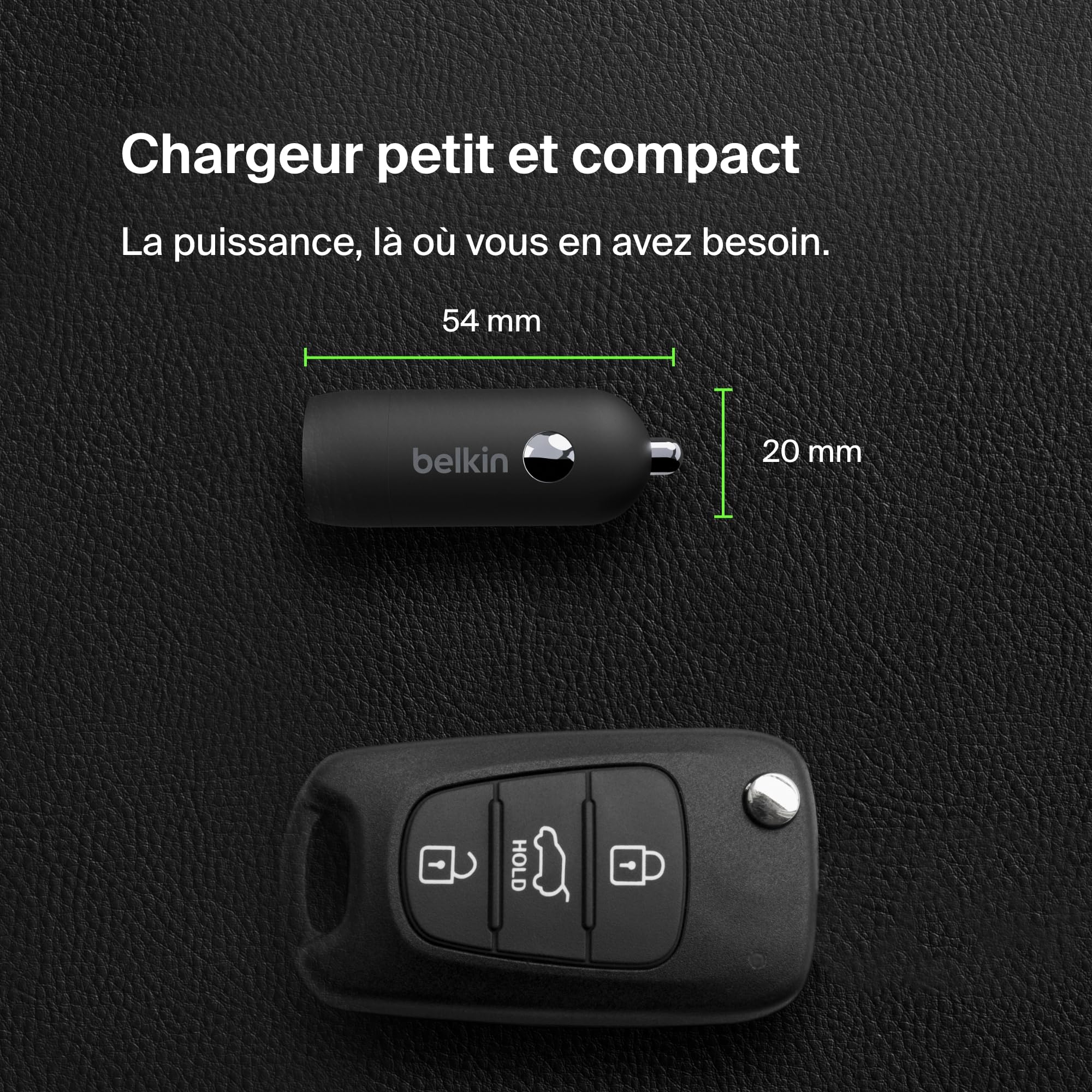 belkin-boostcharge-chargeur-voiture-30w-usb-c-pd-allume-cigare image 5